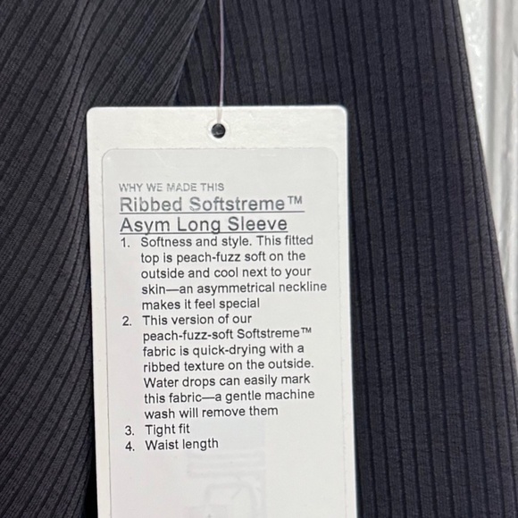 Asymmetrical Long-Sleeve Shirt - Picture 5 of 6